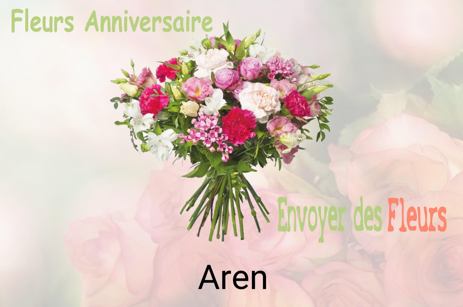 Bouquet de fleurs d’anniversaire livré à Aren